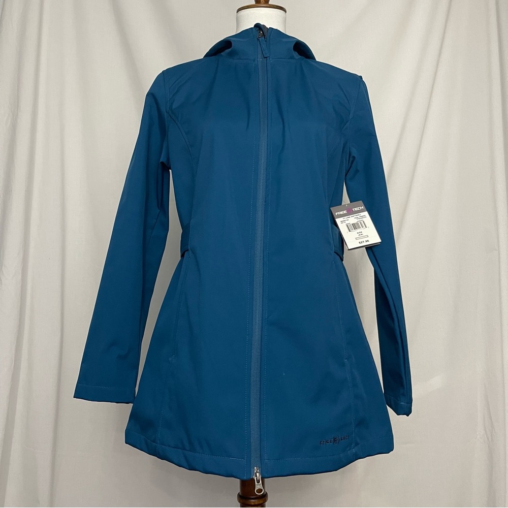NWT  Free Tech teal Outerwear Jacket sz 4-6